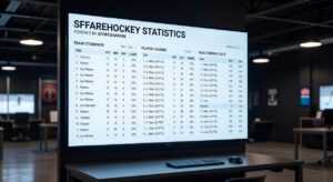 sffarehockey statistics from sportsfanfare