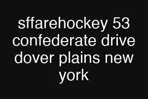 sffarehockey 53 confederate drive dover plains new york